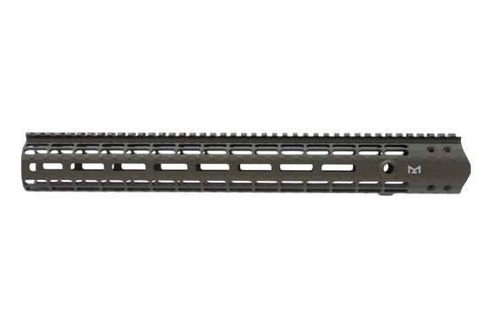 Aero Precision Gen 2 M5 Enhanced M-LOK Handguard has an OD Green anodized finish